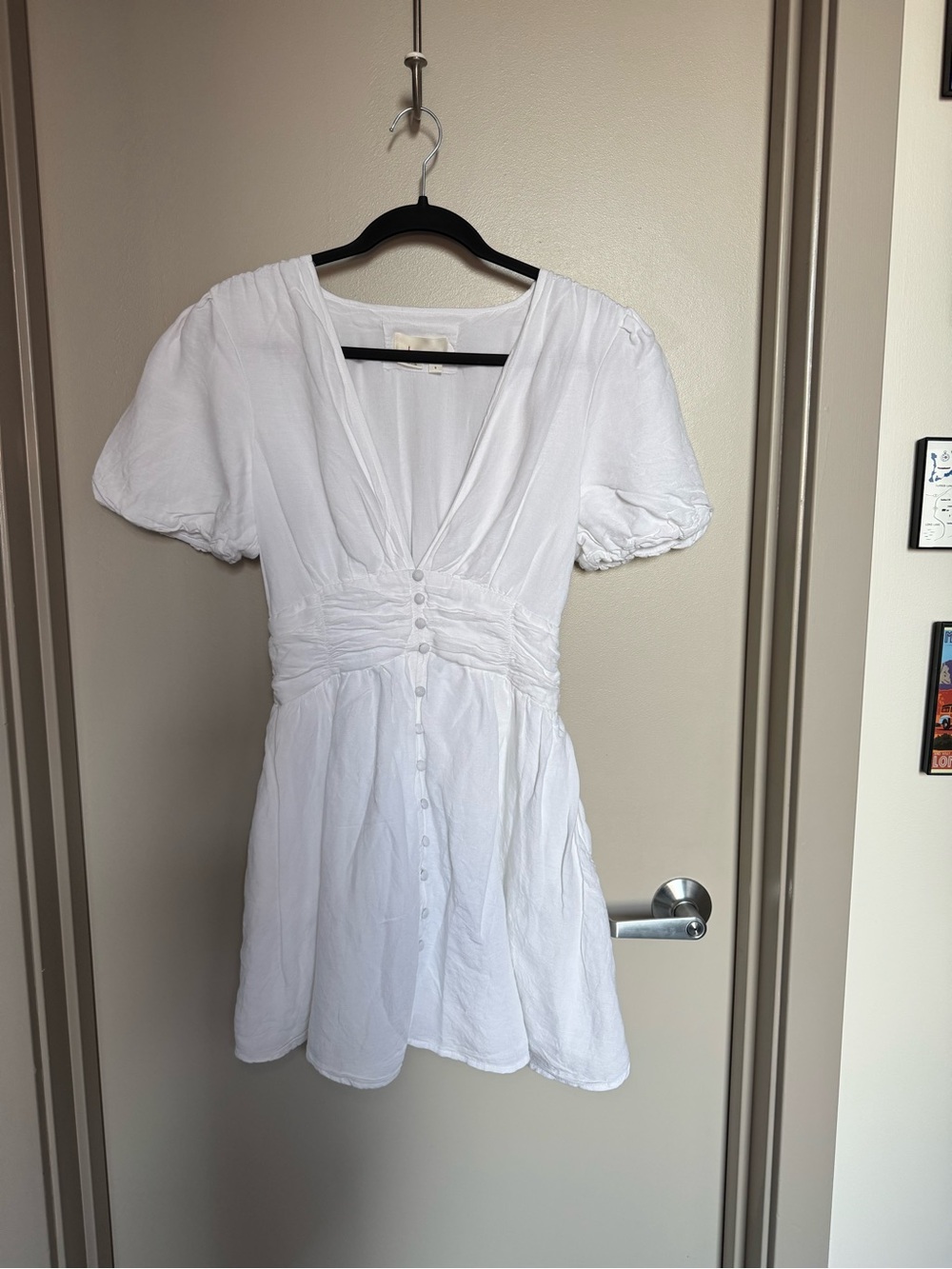 Anthropologie Katerina Button-Front Dress